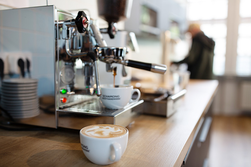 Kaffemaschine in der Büroküche